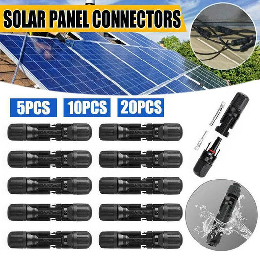20 Pairs For Solar Panel Connectors Ip67 30A Line Plug Socket M&F