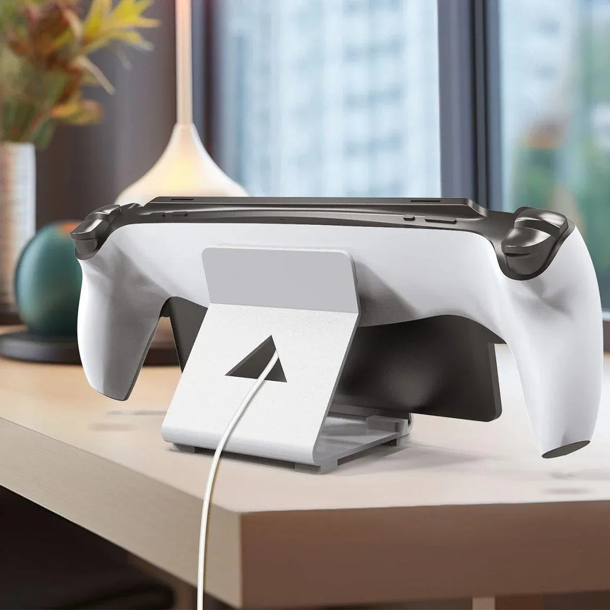 Handheld Device Desktop Stand Adjustable Dock for Switch Steam ROG Deck - Black