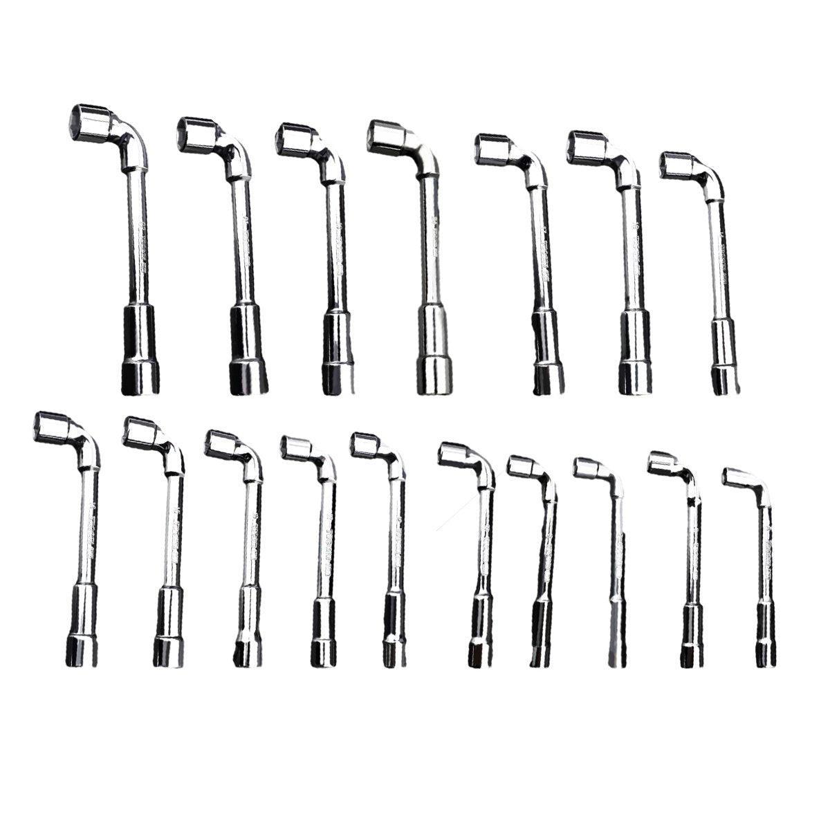 6-23mm L Shaped Socket Wrench Elbow Multi Size Hardware Repair
