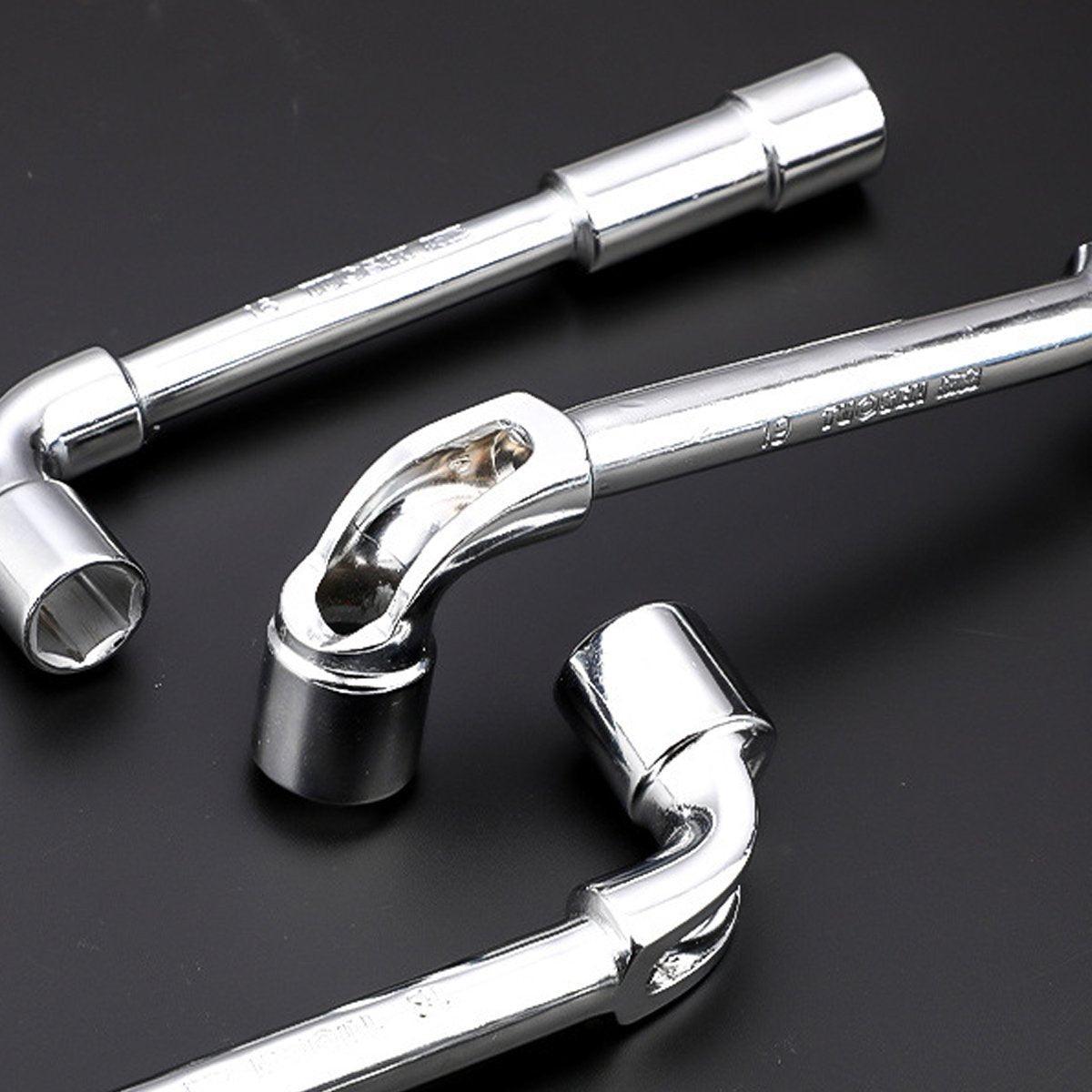 6-23mm L Shaped Socket Wrench Elbow Multi Size Hardware Repair