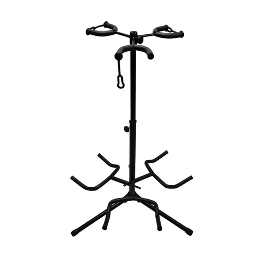 2/3Head Guitar Stand with Height Adjustment Foldable Holder Guitar Stand Bass - Three-vertical type