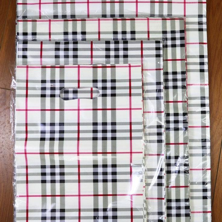 50x Reusable Plastic Tote Bag Eco Friendly Shopping Bags Durable