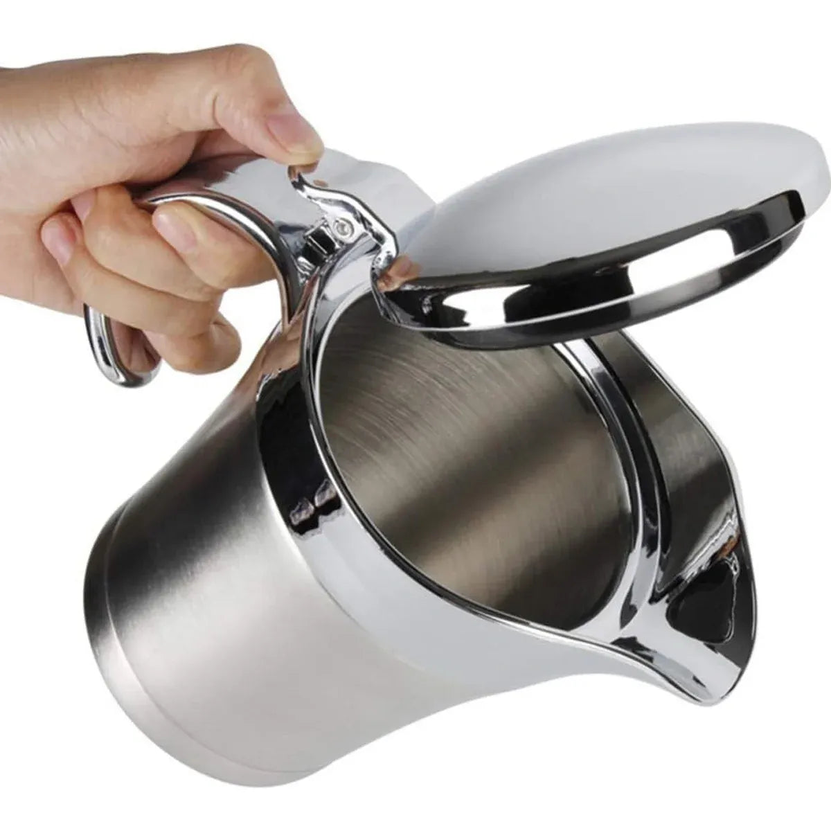 Stainless Steel Steak Sauce Pot Sauce Seasoning Pot Small for Gravy Kitchen - 750ml
