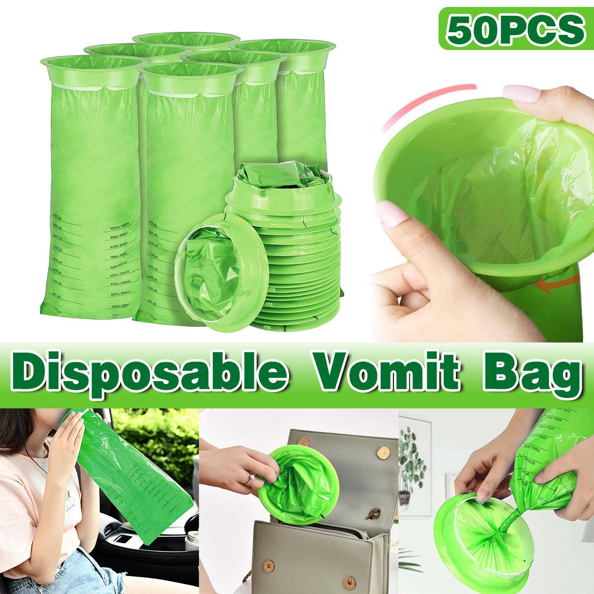 Motion Sickness Bags Portable Car Travel Vomit Bags for Morning Nausea