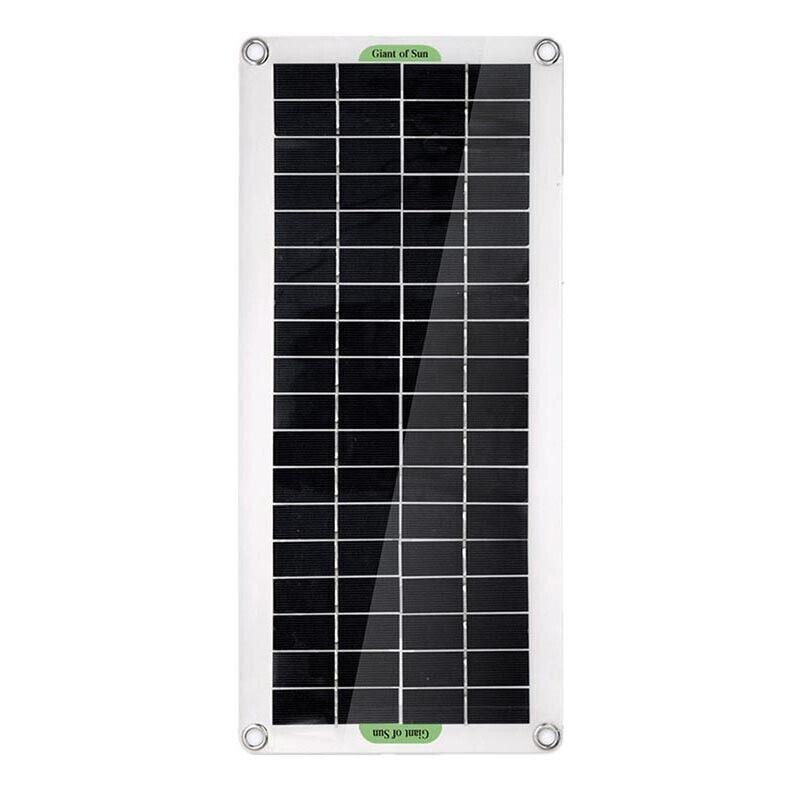 30W Usb Solar Panel Kit Battery Charger Controller Outdoor Camping