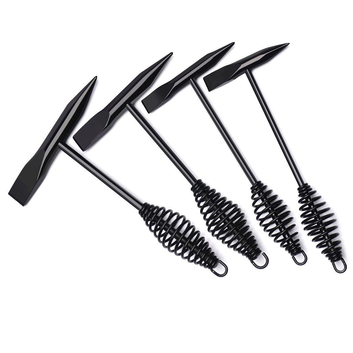 Welding Chipping Hammer Spring Handle Hold Heart Cleaning
