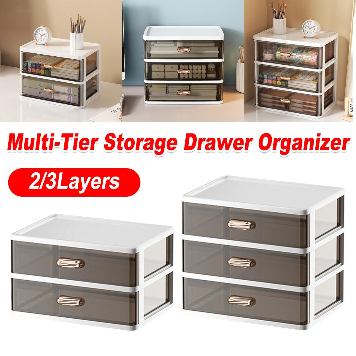 2/3 Tier Organizer Storage Shelf Multi Functional Cosmetic Organizer Rack