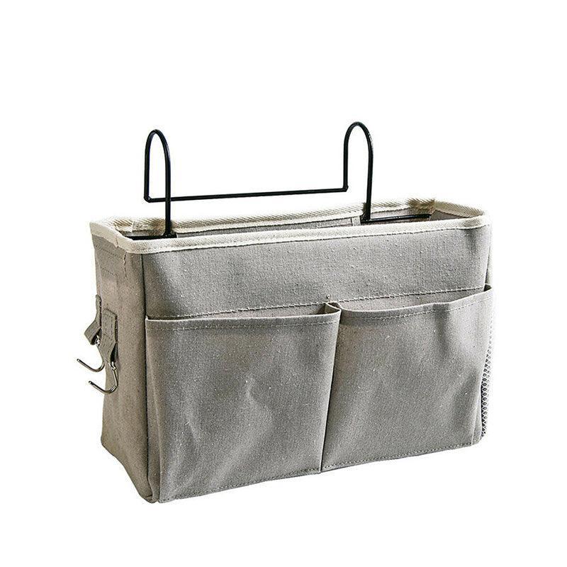 Hanging Bedside Storage Caddy with Pockets for Bunk Bed Dorm