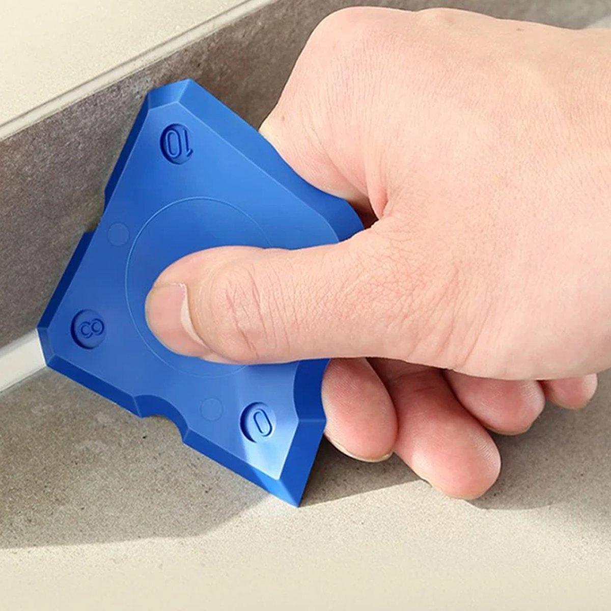 20pcs Caulk Smear Scraper Set Kitchen Bathroom Sink Sealant