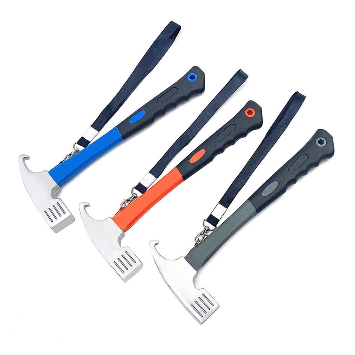 Outdoor Camping Hammer Tent Stake Puller Ground Hammer Heavy Duty