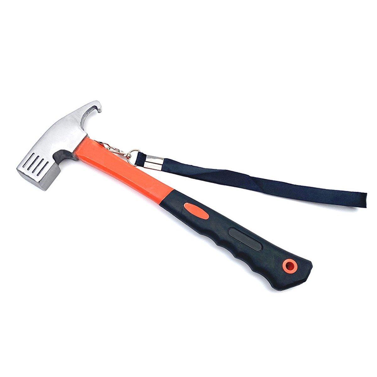 Outdoor Camping Hammer Tent Stake Puller Ground Hammer Heavy Duty