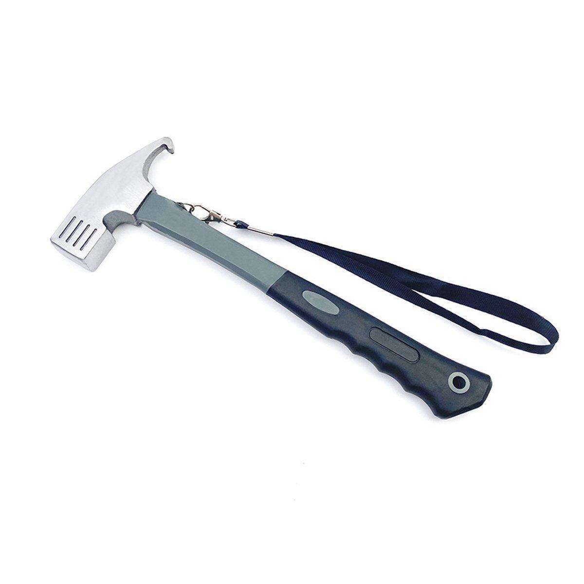 Outdoor Camping Hammer Tent Stake Puller Ground Hammer Heavy Duty
