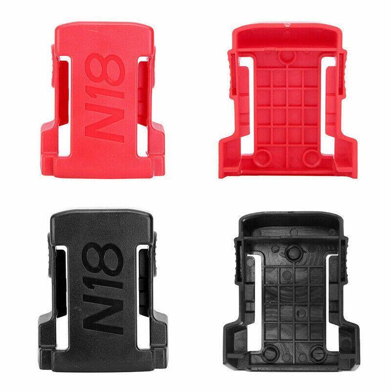 5Pcs Battery Mount Holder Stand For Milwaukee M18 18V Tool Battery Acc.