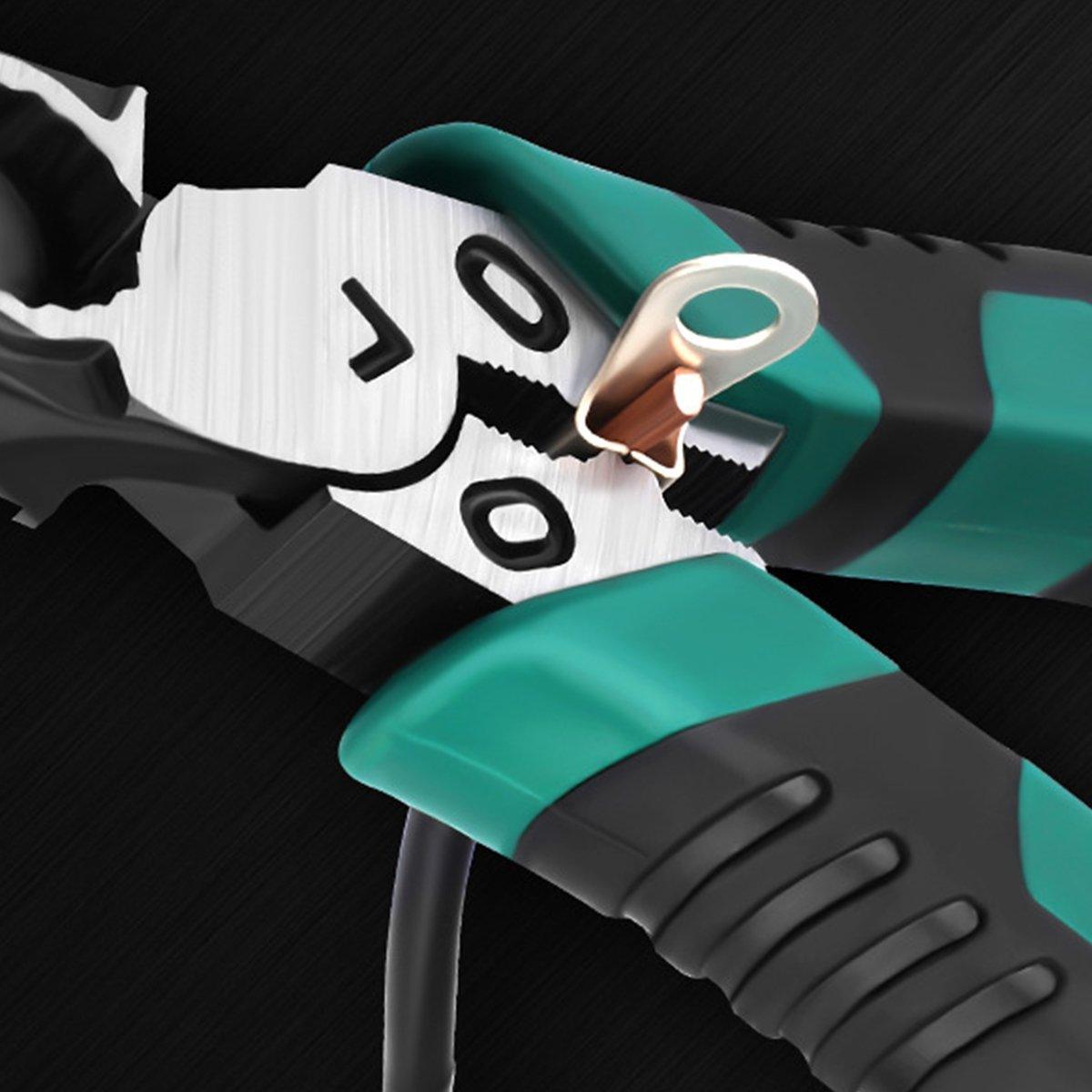 Labor-Saving Multi-Functional Tiger Pliers Flat Needle-Nose Diagonal