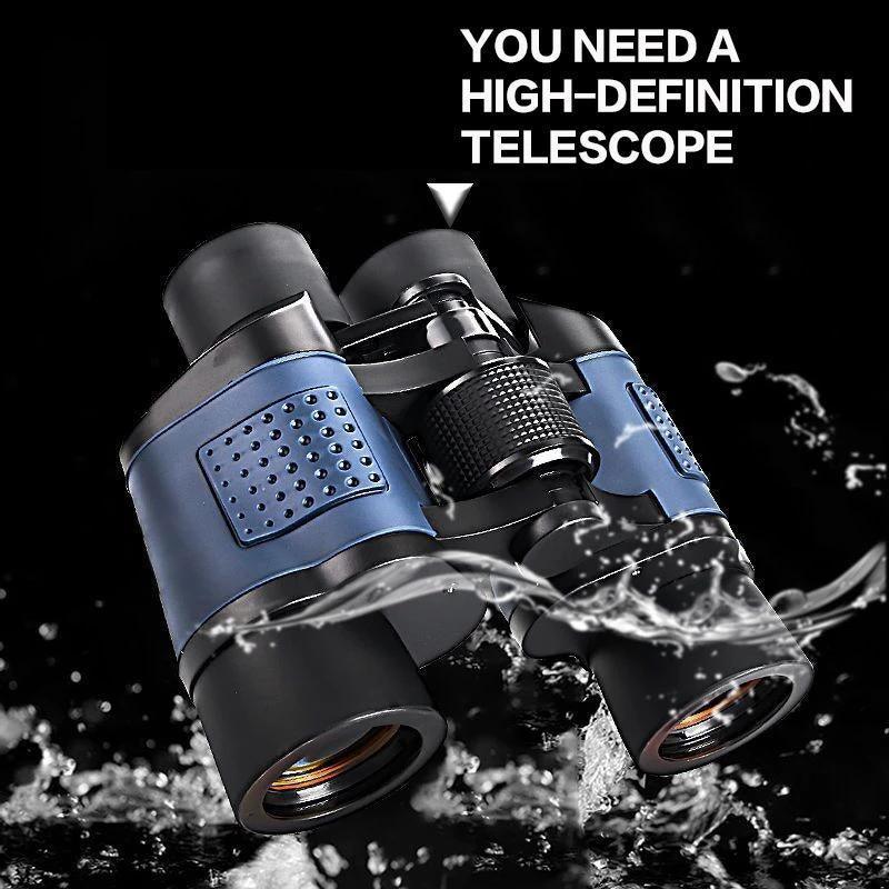 60X60 Day/Night Vision Binoculars Telescope 3000M Waterproof Outdoor