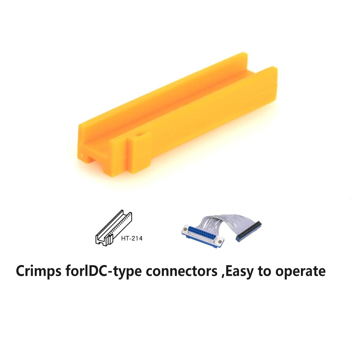 IDC Crimping Plier Tool For Flat Ribbon Cable Connector Installation PC