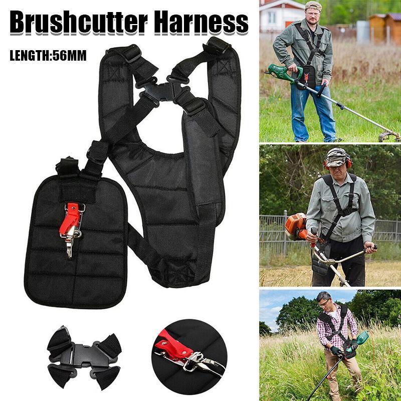 Double Shoulder Strap Harness For Brushcutter Whipper Snipper