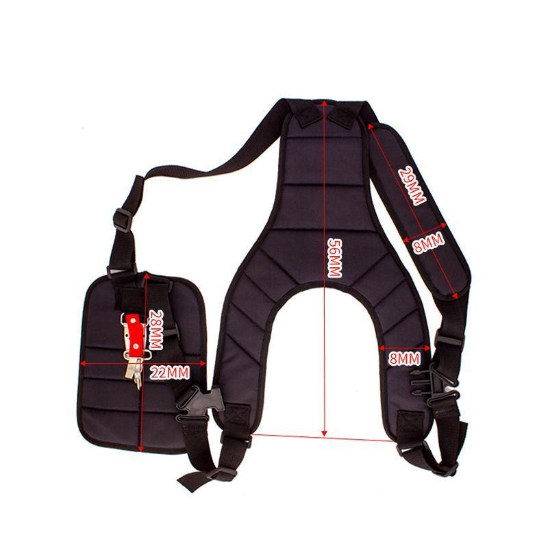Double Shoulder Strap Harness For Brushcutter Whipper Snipper