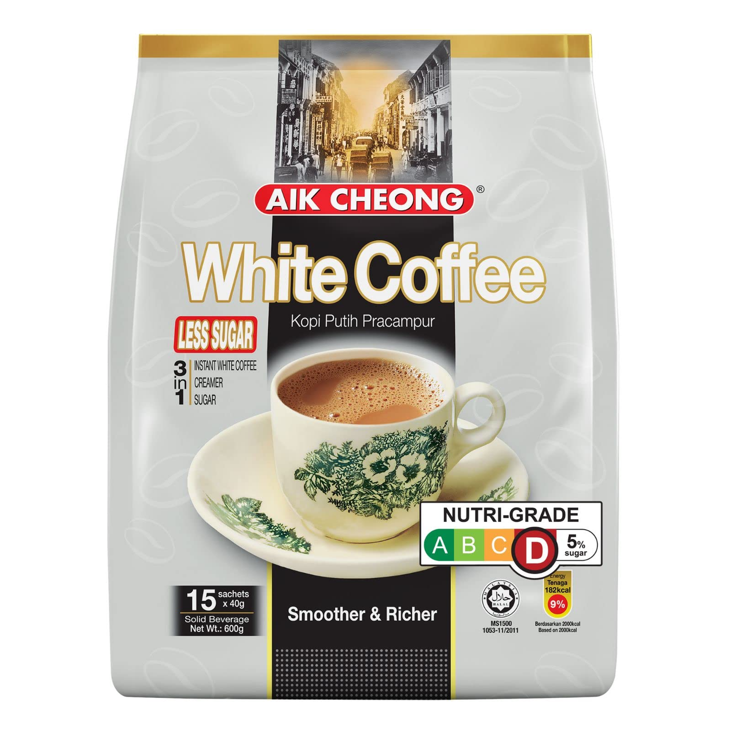 Aik Cheong White Instant Coffee 40g Sachets