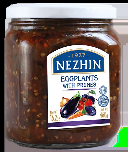 460g Ukrainian Roasted Eggplant Spread with Prunes