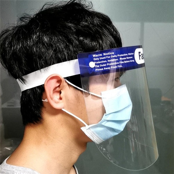 24x Safety Full Face Shield Clear Glasses Anti-Fog Eye Protector