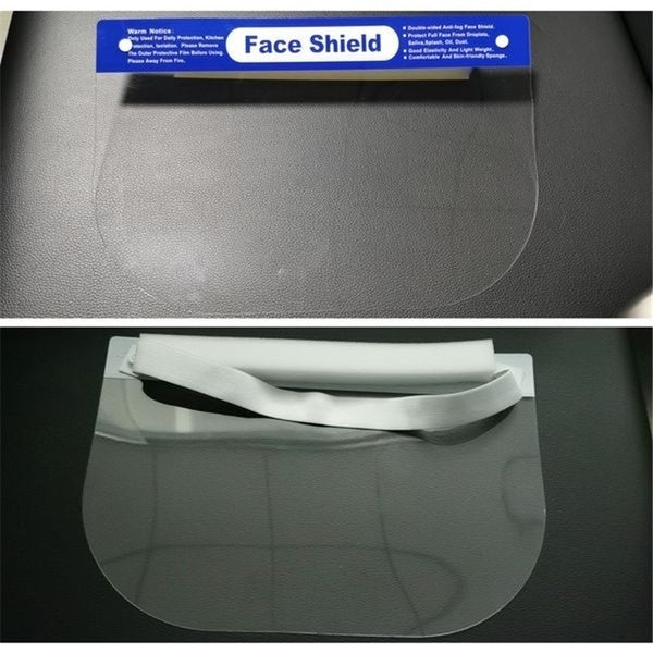 3x Safety Full Face Shield Clear Glasses Anti-Fog Eye Protector
