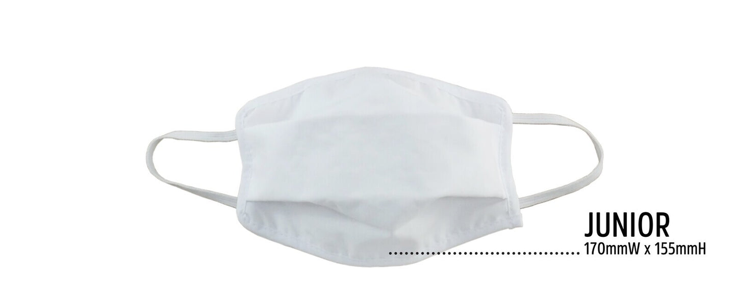 Tigerplast Kids Fabric Face Mask Washable Reusable Mask x 6