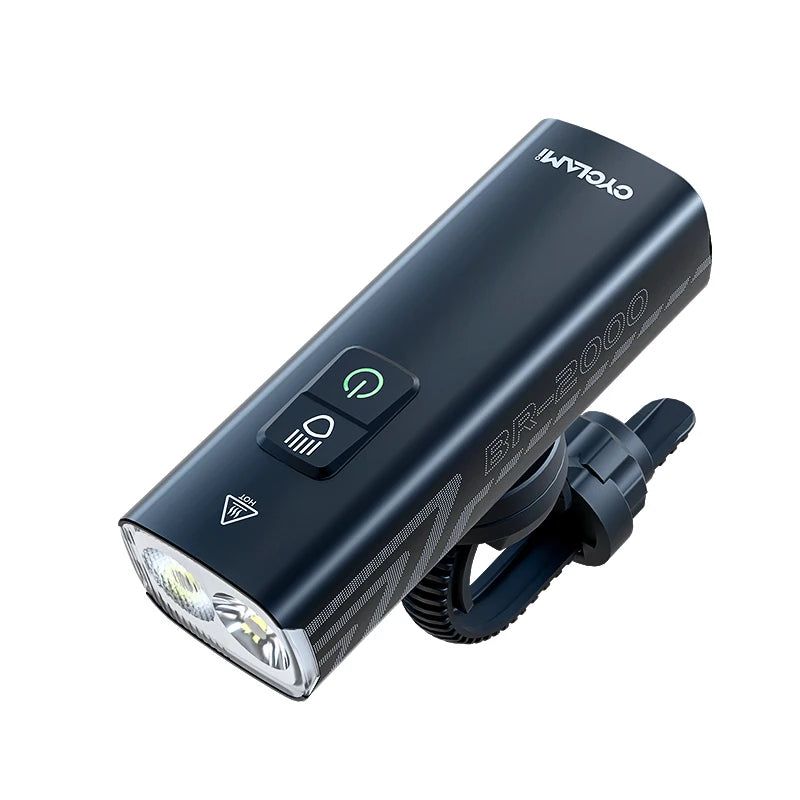 Rechargeable LED Bike Light Set Black
