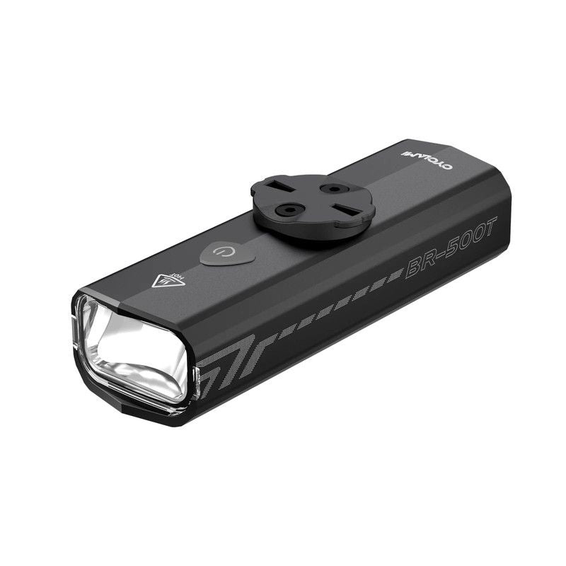 500 Lumen USB-C Rechargeable Bike Light Black