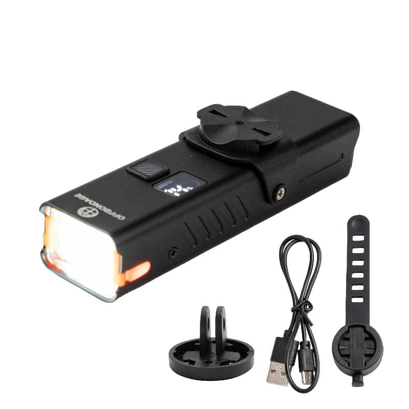 Rechargeable Mini Bicycle Headlight Black