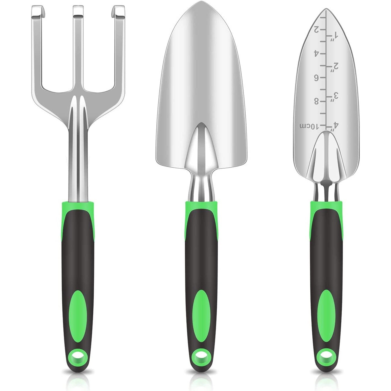 Orange 8-Piece Heavy-Duty Gardening Tool Set with Ergonomic Handles