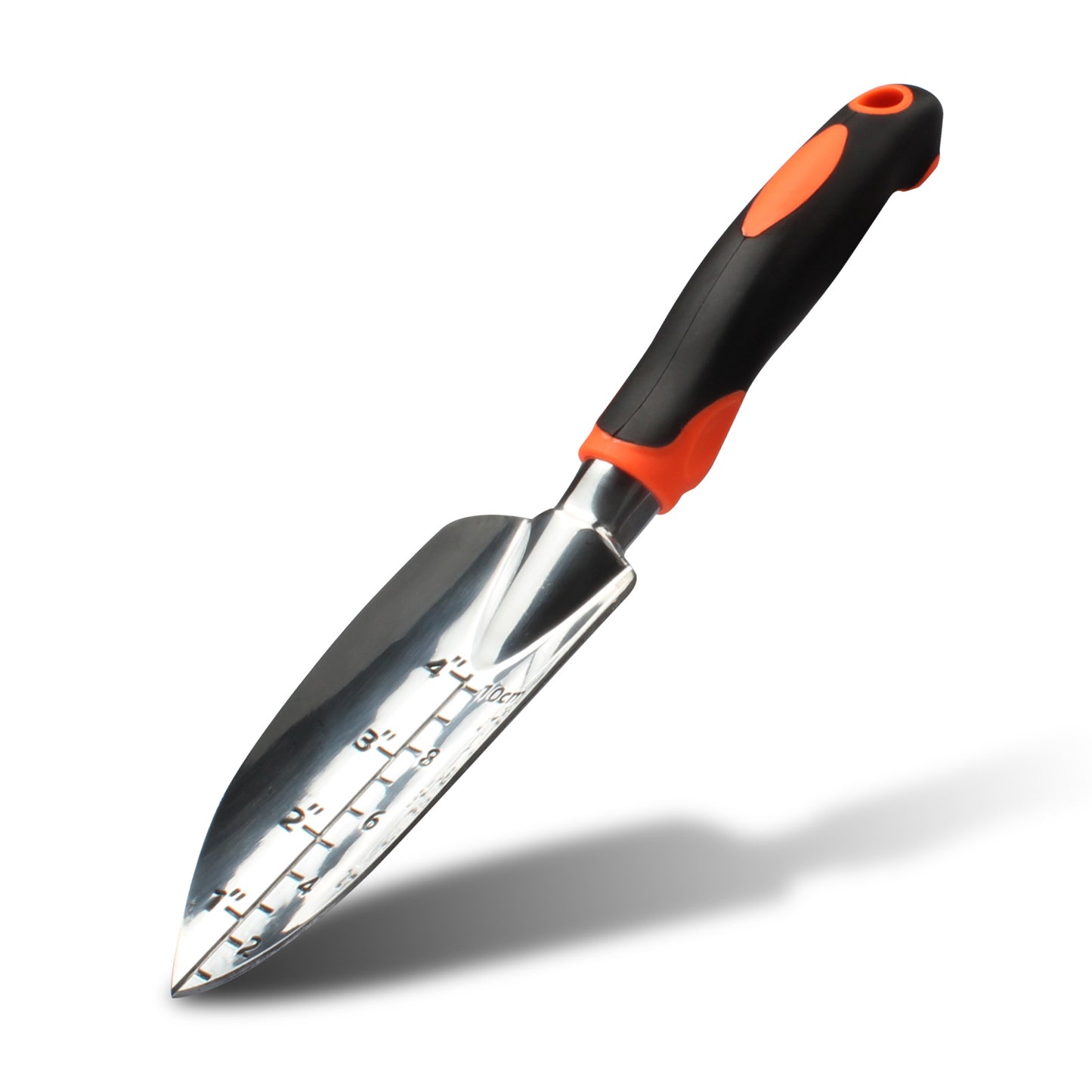Orange 8-Piece Heavy-Duty Gardening Tool Set with Ergonomic Handles