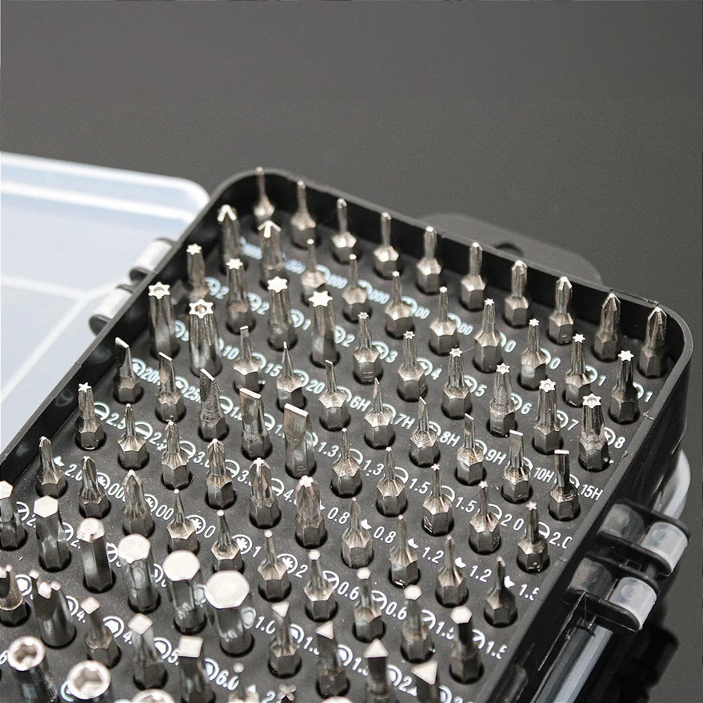 Blue 122-in-1  Precision Screwdriver Tool Kit for Electronics & DIY