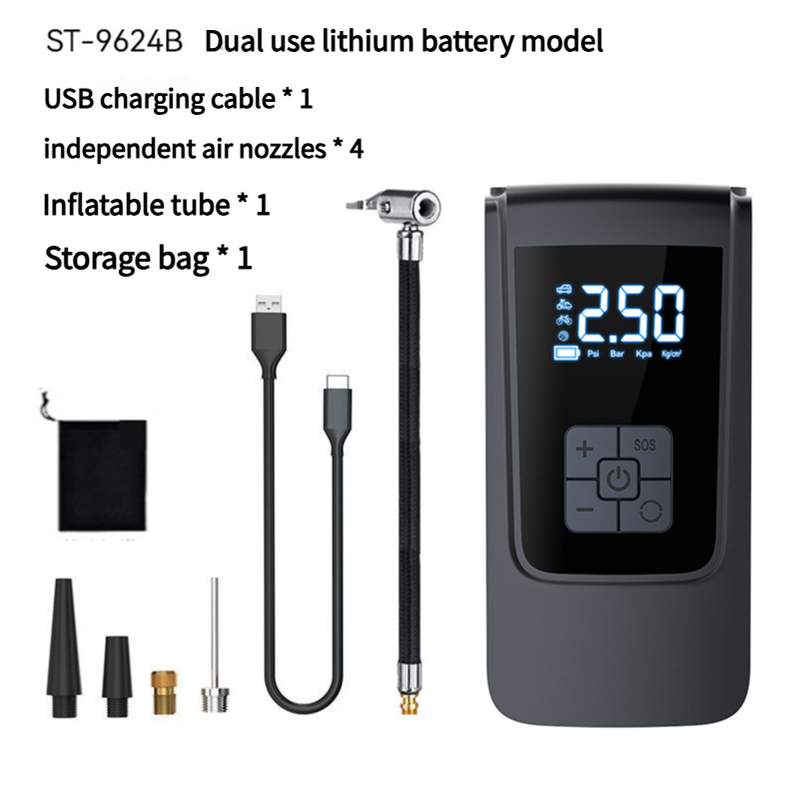 ST-9624B Advanced Portable Wireless Digital Tire Inflator