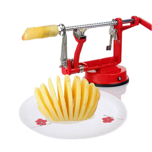 3-in-1 Apple Peeler, Corer, and Slicer with Suction Base