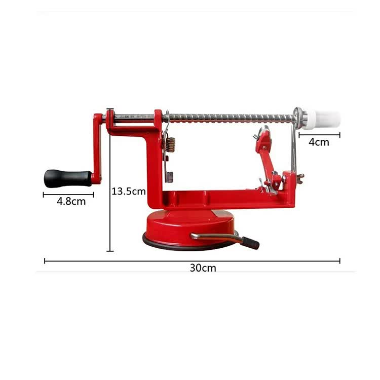 3-in-1 Apple Peeler, Corer, and Slicer with Suction Base