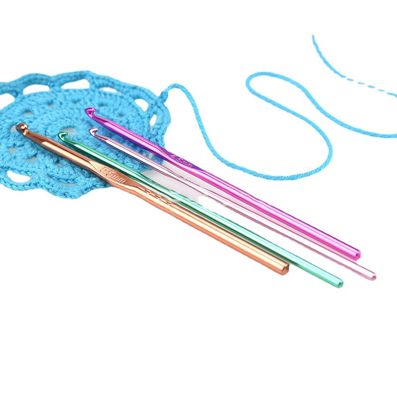 Black 100-Piece Crochet Kit with Storage Case, for Beginners