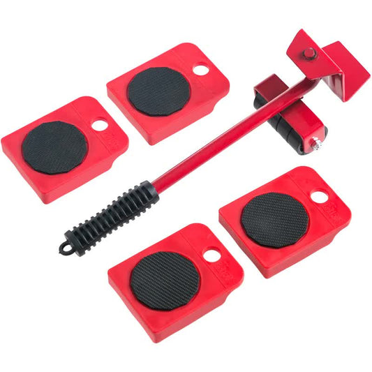 2 Pcs Red Heavy Duty Furniture Moving System, Sliding Dolly Tools