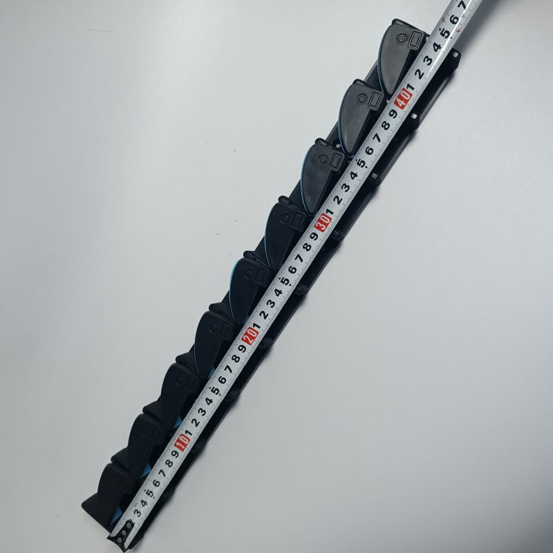 2 Sets Vertical Wall Mounted Fishing Rod Rack - 9-Slot Fishing Pole Holder
