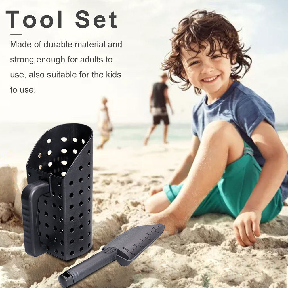 Durable Beach Sand Scoop for Metal Detecting - Lightweight Sifting