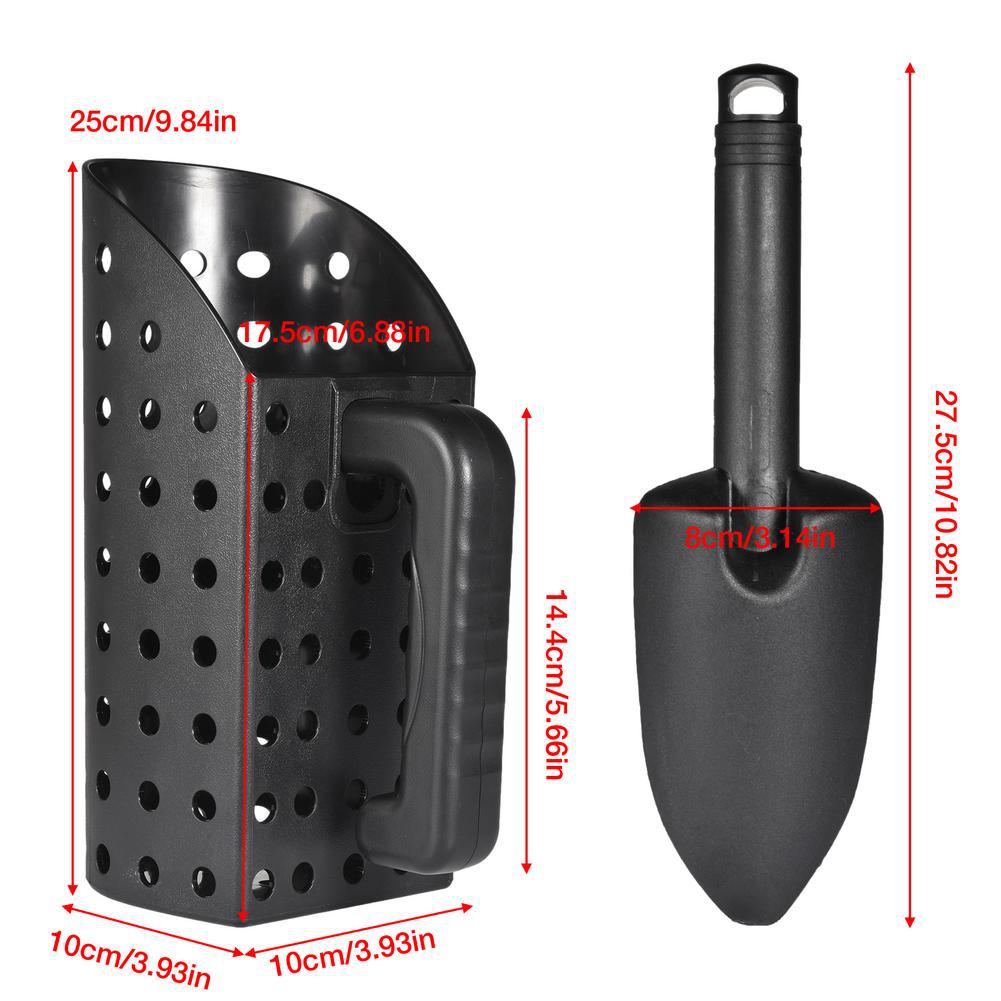 Durable Beach Sand Scoop for Metal Detecting - Lightweight Sifting