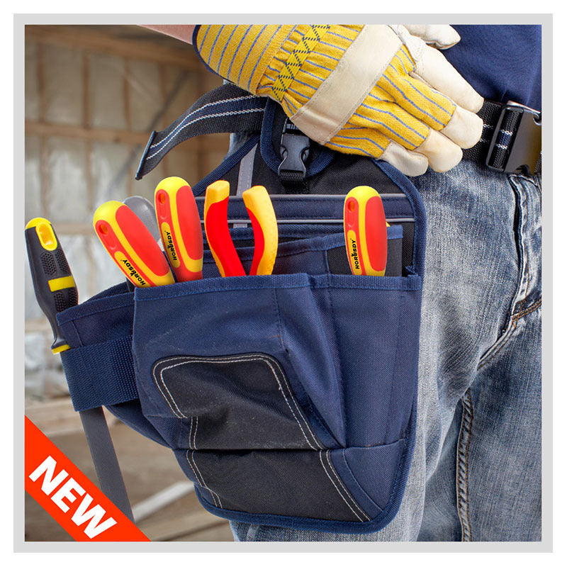 6-Piece Insulated Screwdriver Set - 1000V Rated, CR-V Steel w