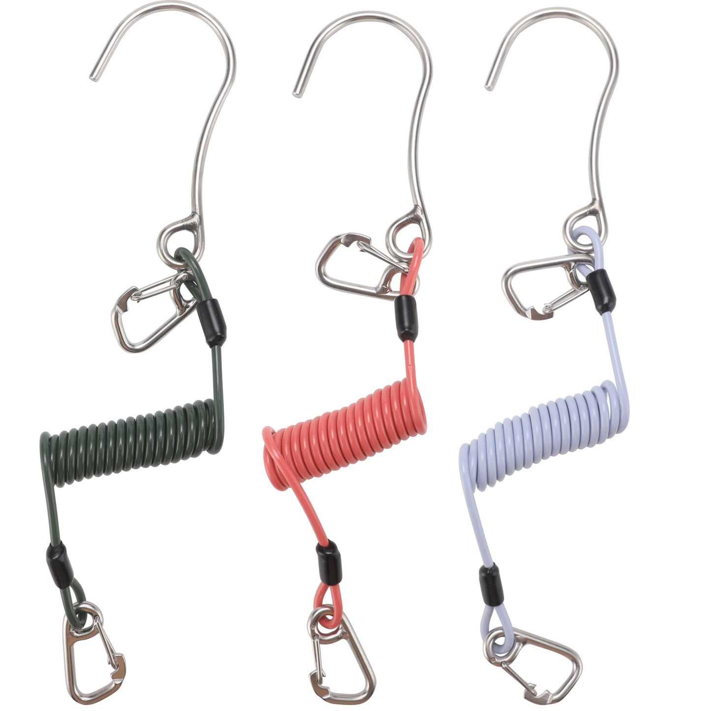 Green Pro 316 Stainless Steel Diving Reef Hook - Single, Double Combo