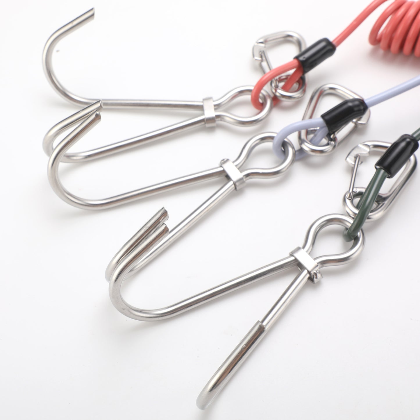 Green Pro 316 Stainless Steel Diving Reef Hook - Single, Double Combo