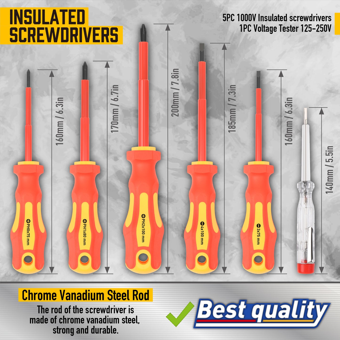 72-Piece Professional Precision Screwdriver Set - Magnetic Repair Kit