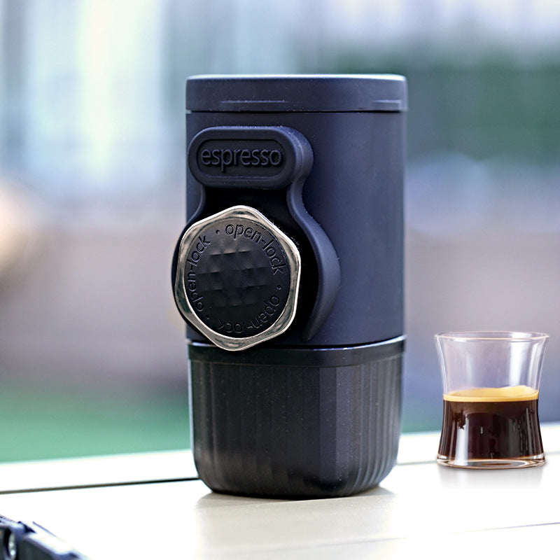 Portable Hand Press Espresso Machine - Compatible with Espresso Caps