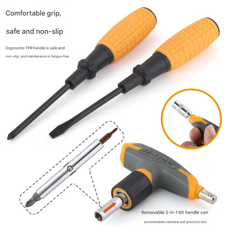 Comprehensive 30-Piece Household Tool Kit - Multi-Functional Home Repair Set