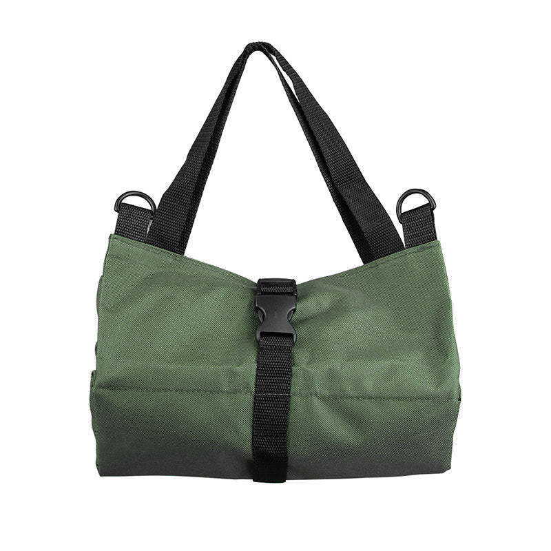 Heavy-Duty Canvas Tool Roll Up Bag & Organizer Tote