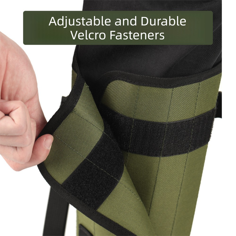 Green Outdoor Waterproof Leg Gaiters - Anti-Snake Bite & Scratch Protection Boot Covers
