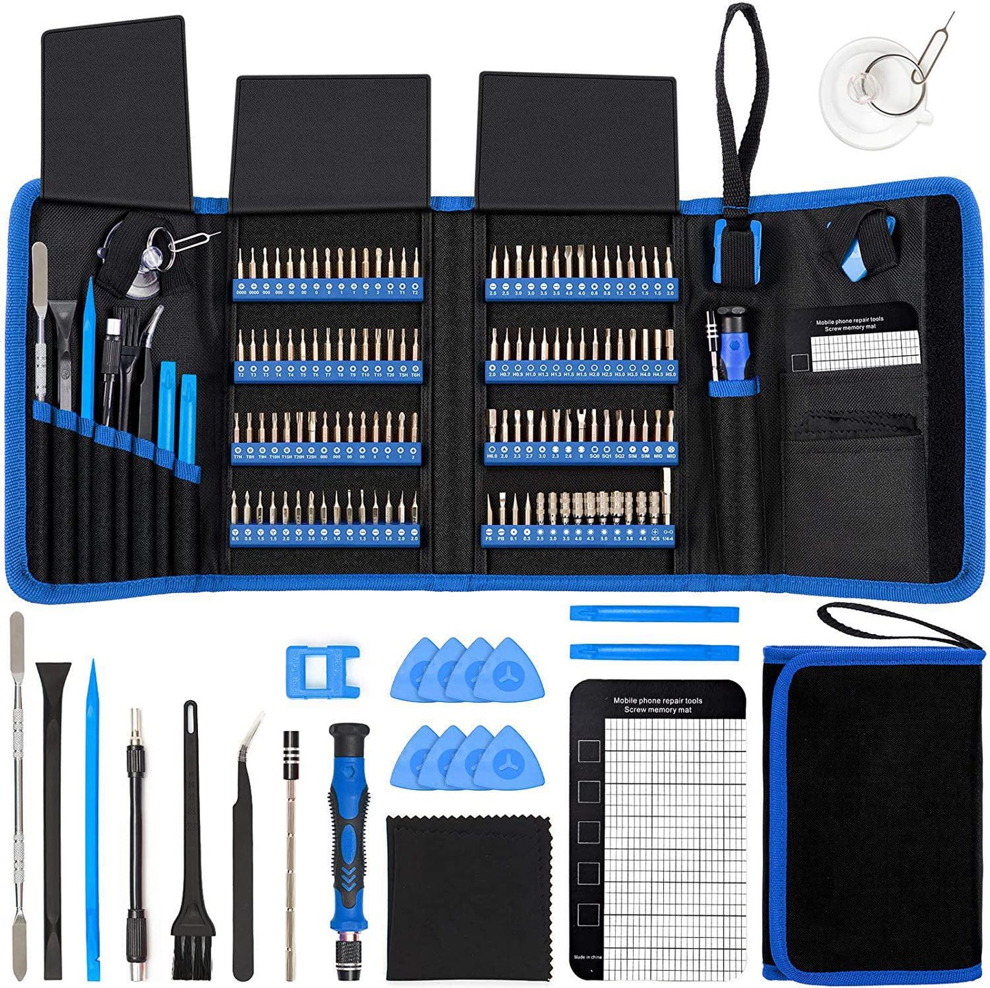Professional 142-in-1 Precision Screwdriver Repair Tool Kit